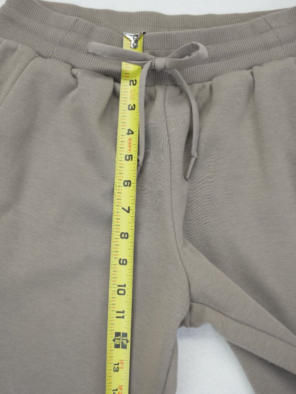Athleta Cozy Karma High Rise Zip Ankle Pants Size Medium Beige Weekend - Picture 5 of 12